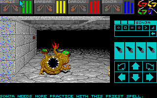 Dungeon Master Expansion Set I - Chaos Strikes Back atari screenshot